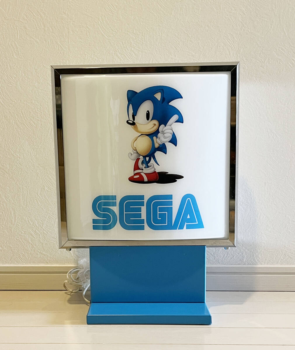 【激レア・非売品】SEGA セガ 店頭用看板 ソニック・ザ・ヘッジホッグ Sonic the Hedgehog MEGADRIVE【レア】Nintendo NEOGEO メガドライブ