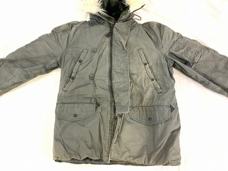 米軍放出品】調達契約2003年 フライトジャケットパーカー N-3B M 米軍放出品】調達契約2003年 フライトジャケットパーカー N-3B M