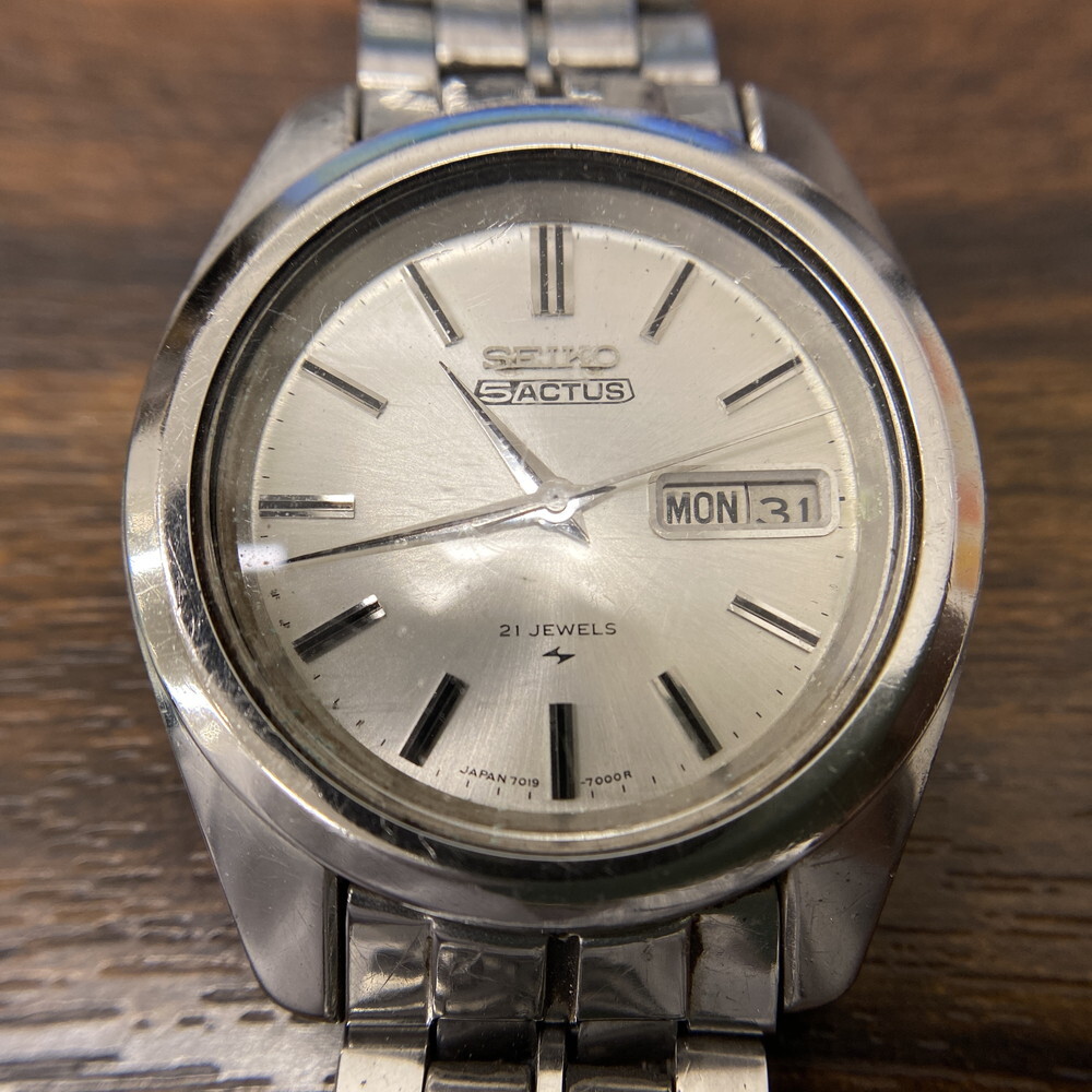 セイコー5アクタス21石自動巻ヴィンテージ