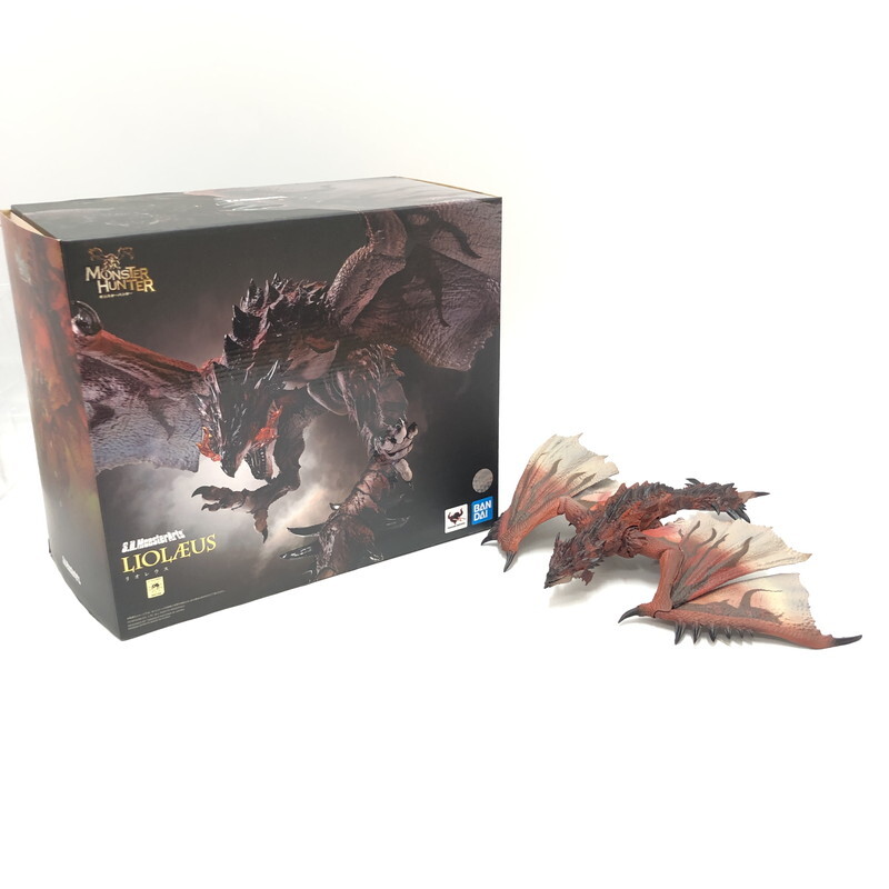【スーパーセール】 TOM【中古美品】バンダイ S.H.MonsterArts リオレウス〈044-241216-SU-06-TOM〉 モンスターハンター モンスターハンター