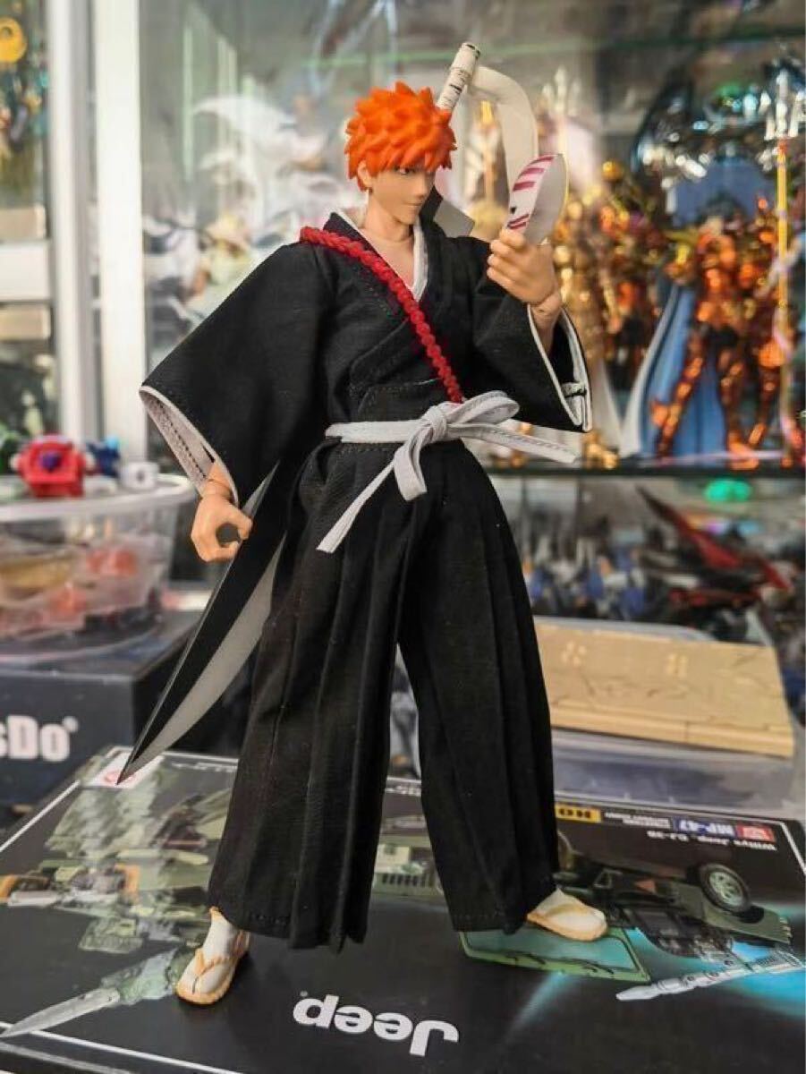 2024新商品 国内即納 斬魄刀 黒崎一護 ブリーチ 可動フィギュア 1/12 BLEACH BLEACH