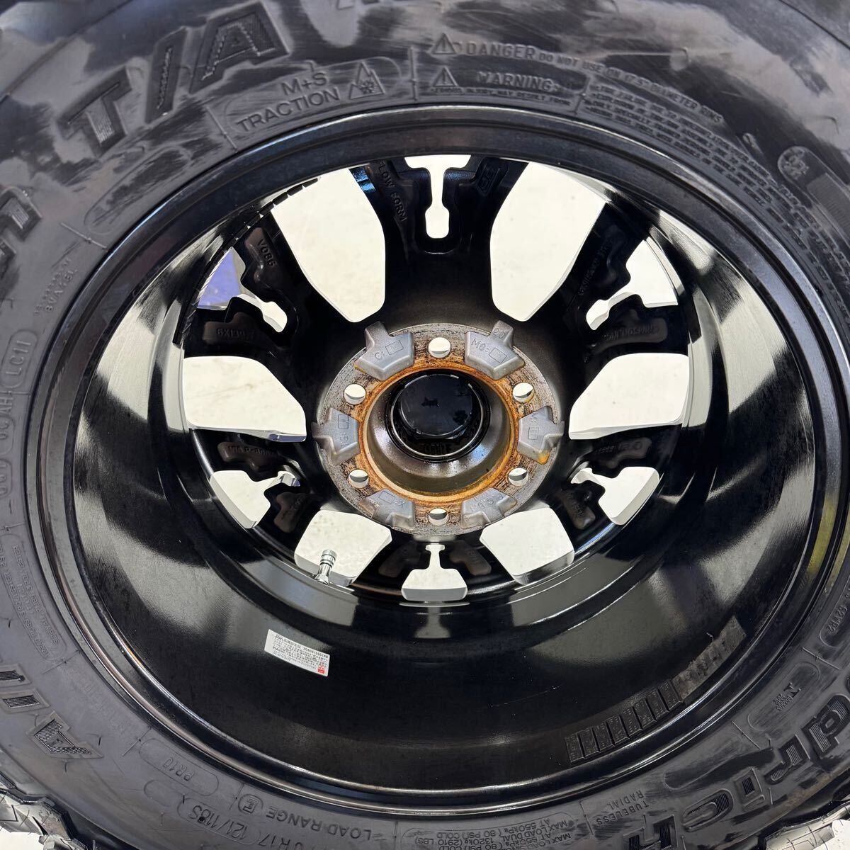最安値に挑戦！ ゴーレム MG 17インチ 8J+20 pcd 265/70R17 BFグッドリッチ タイヤ・ホイール