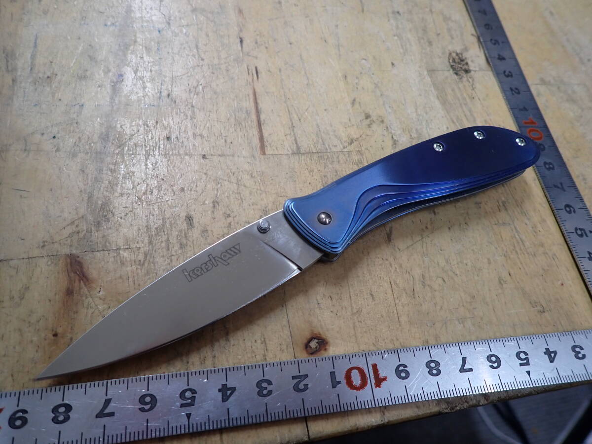 『R11B』Kershaw カーショー 1450 フォールディングナイフ サファイア Sapphire