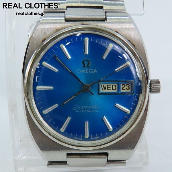 OMEGA/オメガ 自動巻 SEAMASTER/シーマスター ブルー デイデイト OMEGA/オメガ 自動巻 SEAMASTER/シーマスター ブルー デイデイト