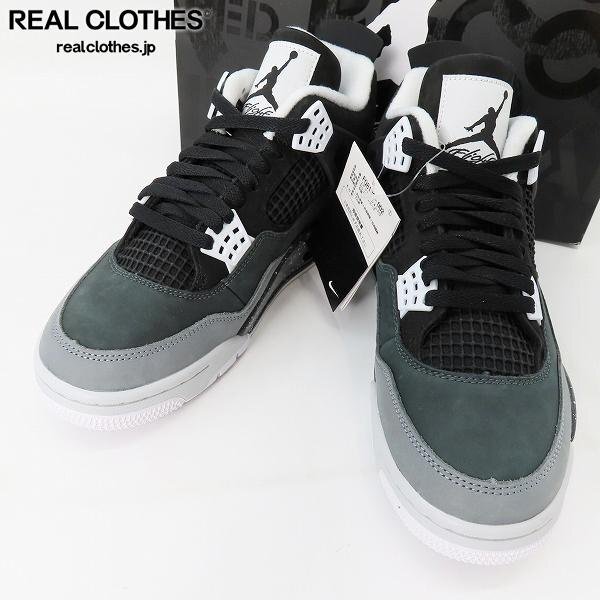 未使用】NIKE/ナイキ AIR JORDAN 4/エアジョーダン 4 FEAR 未使用】NIKE/ナイキ AIR JORDAN 4/エアジョーダン 4 FEAR