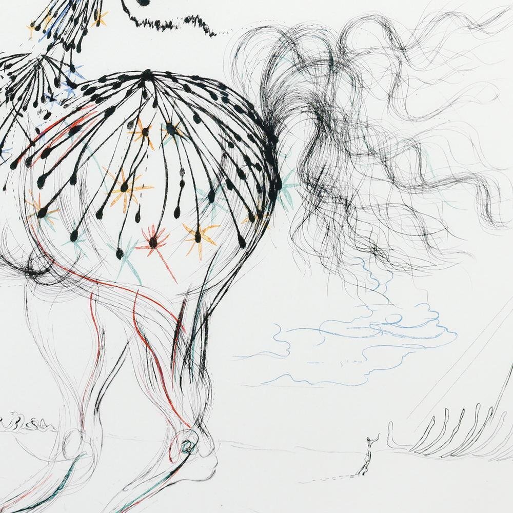 真作】【WISH】サルバドール・ダリ Salvador Dali「La 真作】【WISH】サルバドール・ダリ Salvador Dali「La