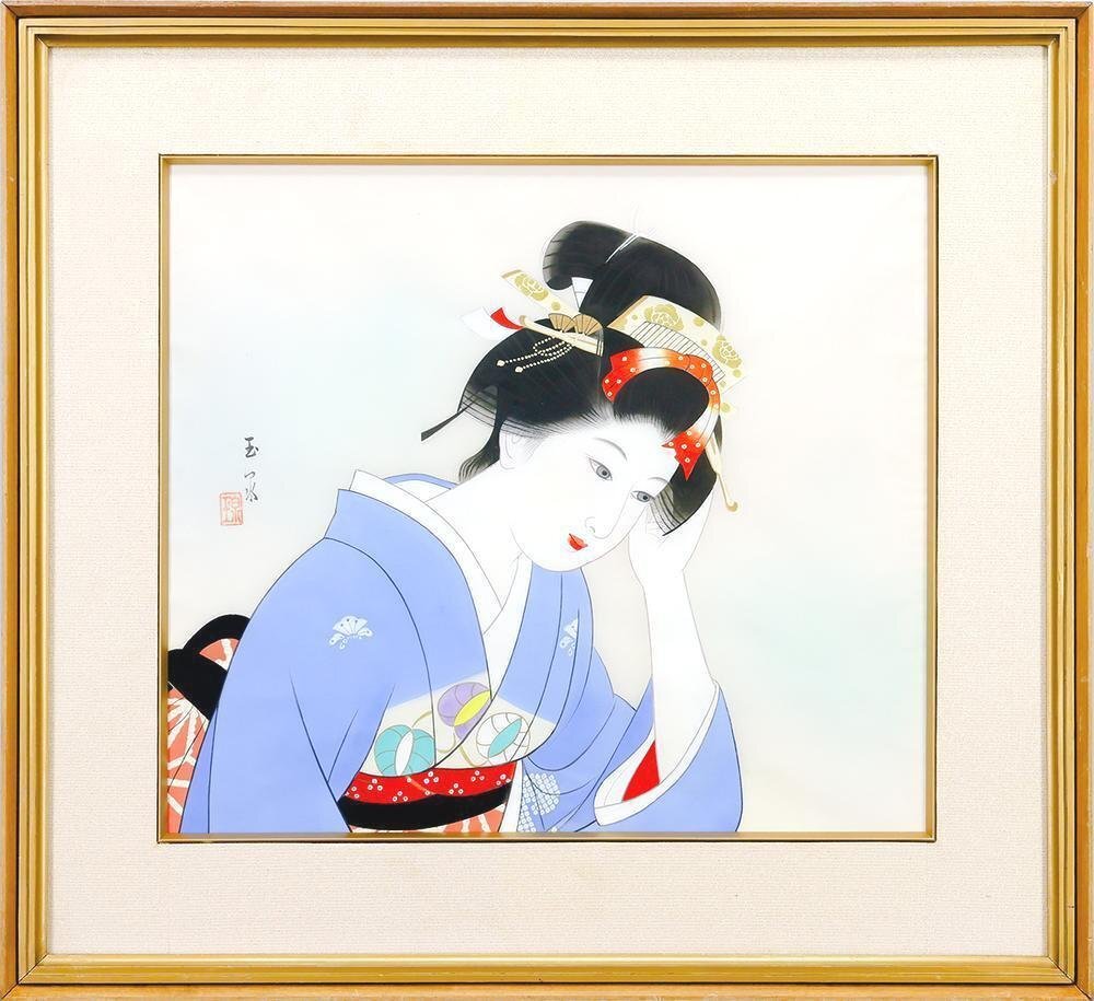 真作】【WISH】皐月鶴年(皐月鶴翁) 日本画 10号大 金泥仕様 真作】【WISH】皐月鶴年(皐月鶴翁) 日本画 10号大 金泥仕様