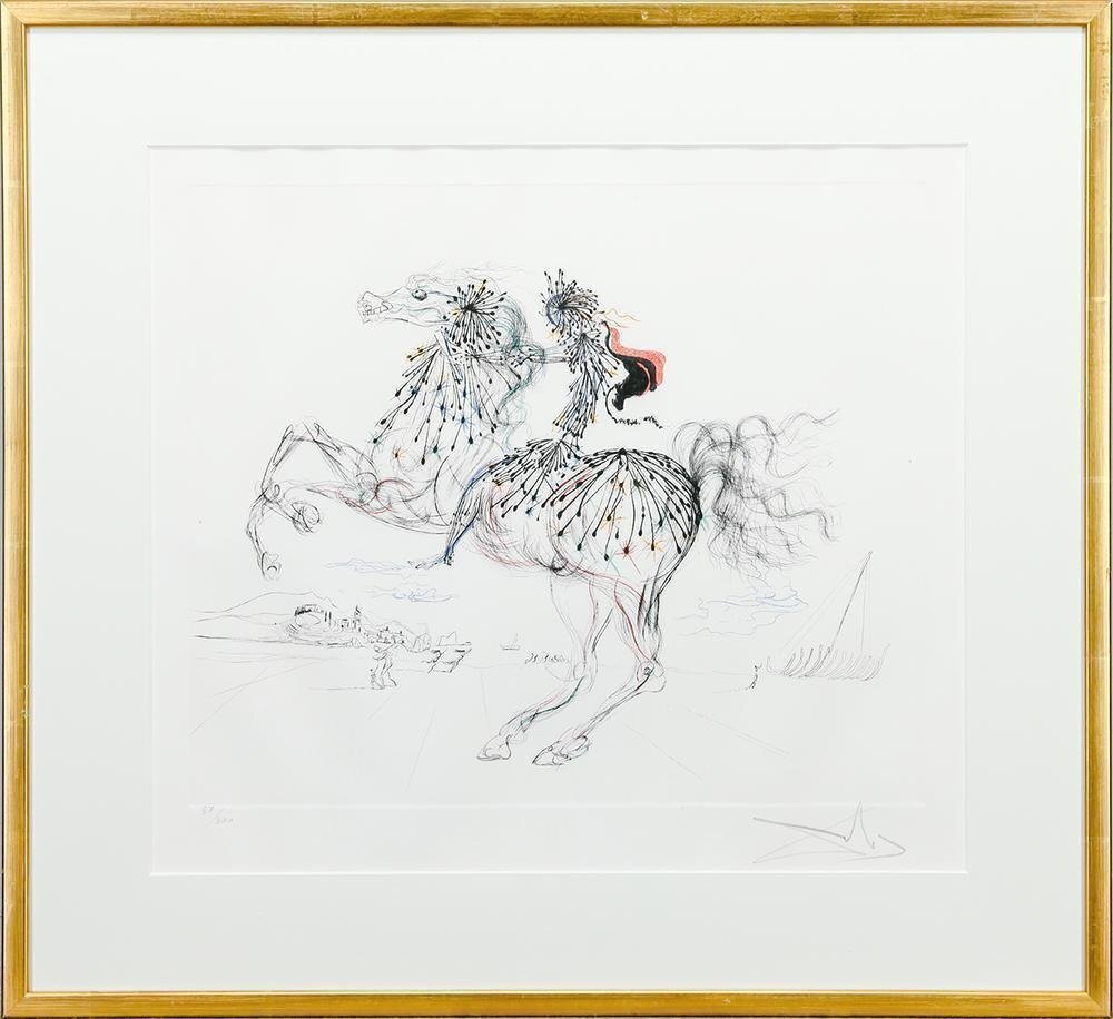真作】【WISH】サルバドール・ダリ Salvador Dali「La 真作】【WISH】サルバドール・ダリ Salvador Dali「La