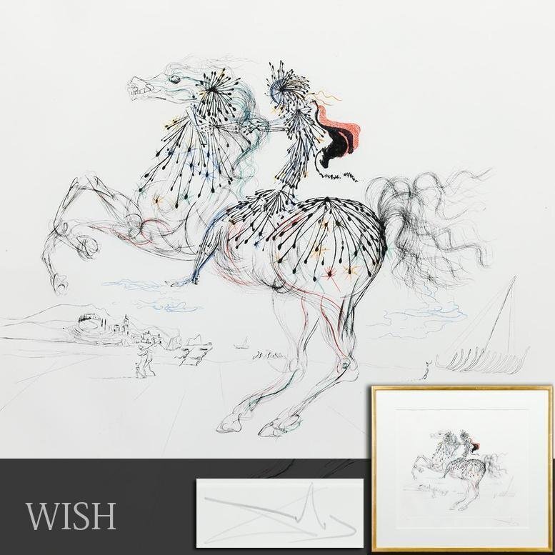 真作】【WISH】サルバドール・ダリ Salvador Dali「La 真作】【WISH】サルバドール・ダリ Salvador Dali「La