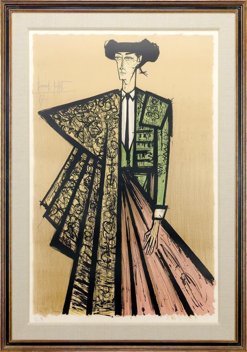 真作】【WISH】ベルナール・ビュッフェ Bernard Buffet 真作】【WISH】ベルナール・ビュッフェ Bernard Buffet