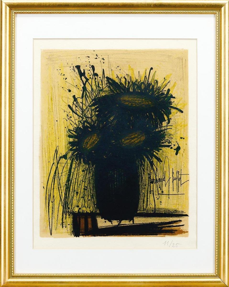 真作】【WISH】ベルナール・ビュッフェ Bernard Buffet「純粋の 真作】【WISH】ベルナール・ビュッフェ Bernard Buffet「純粋の