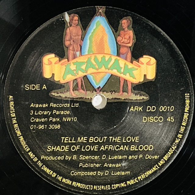 SHADE OF LOVE AFRICA / TELL ME BOUT THE LOV (12インチシングル)