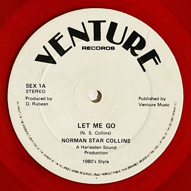 NORMAN STAR COLLINS / LET ME GO (12インチシングル)