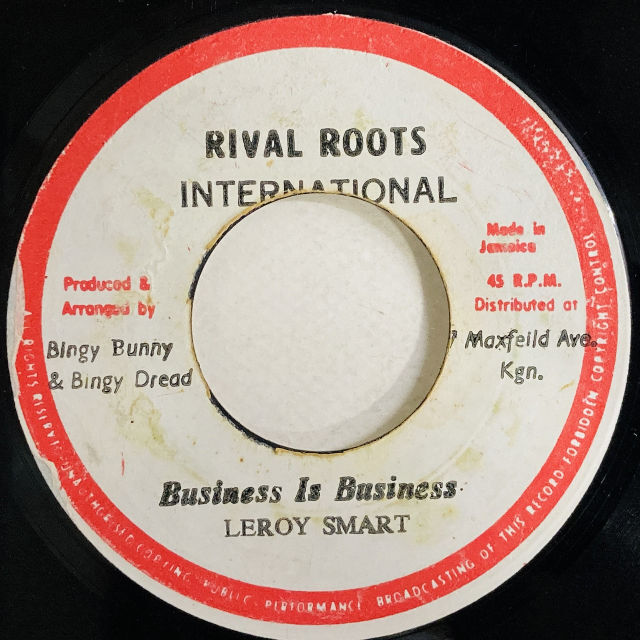 LEROY SMART / BUSINESS IS BUSINESS (7インチシングル)