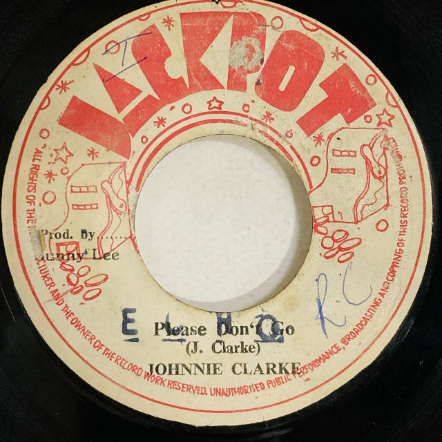 JOHNNY CLARKE / PLEASE DON'T GO (7インチシングル)