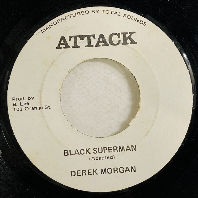 DERRICK MORGAN / BLACK SUPERMAN (7インチシングル)