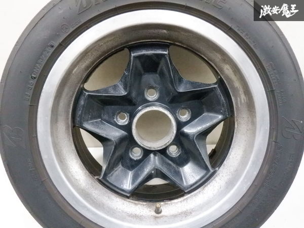 ●【希少】 純正 ATS制 PORSCHE ポルシェ911 クッキーカッター 15インチ 7J PCD130 5穴 5H ホイール 2本 タイヤ付 91136102354R 棚V-2