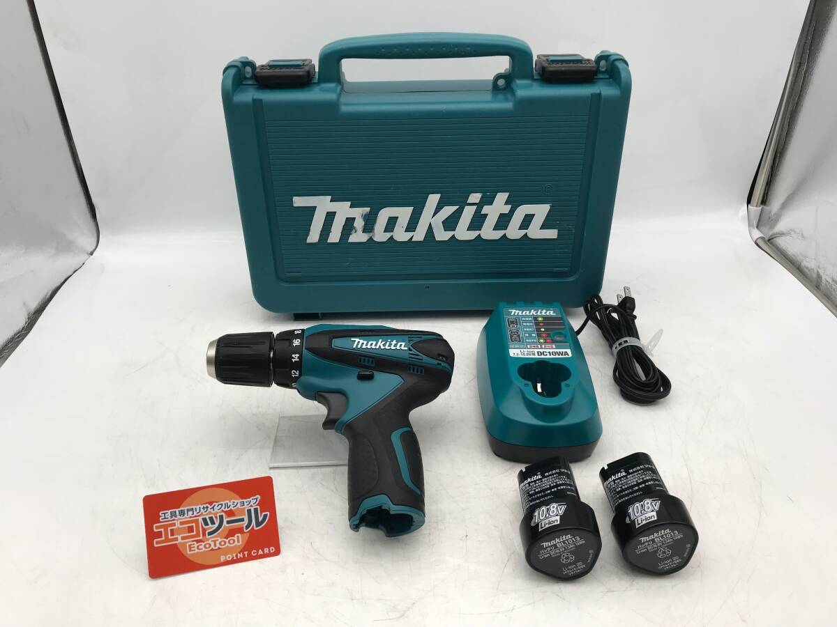 【中古品】☆Makita/マキタ 10.8V充電式ドライバドリル DF330DWX [ITJ8RRAADPV6]