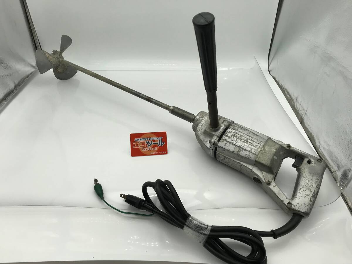 【中古品】☆Hitachi/日立 かくはん機 スクリュー径220mm 高粘度材料用 UM22 [ITRQSULSY4NS]