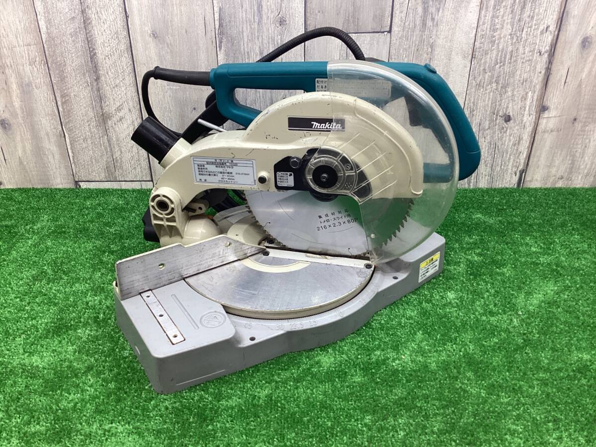 送料無料！ライト点灯不良【中古動作品】マキタmakita♪卓上マルノコ 216mm♪LS0840F♪アクトツール富山店♪1
