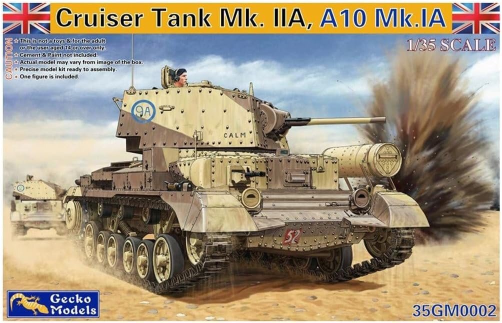 ゲッコーモデル GEC35GM0002 1/35 イギリス軍 巡航戦車 Mk.2A (A10 Mk.2A)