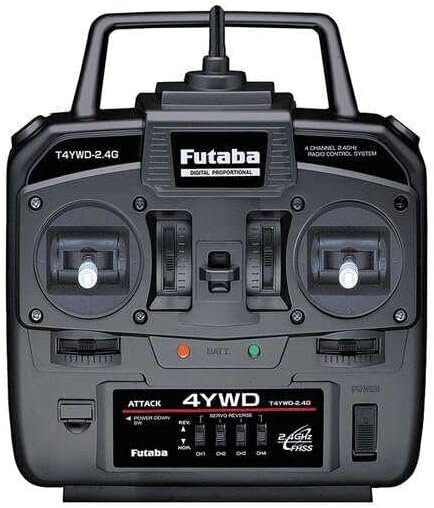 人気の新作 フタバ/FUTABA アタック 4YWD 2.4GHz スティックプロポ(214GFE/S-U300×2個/MC331CR) プロポセット