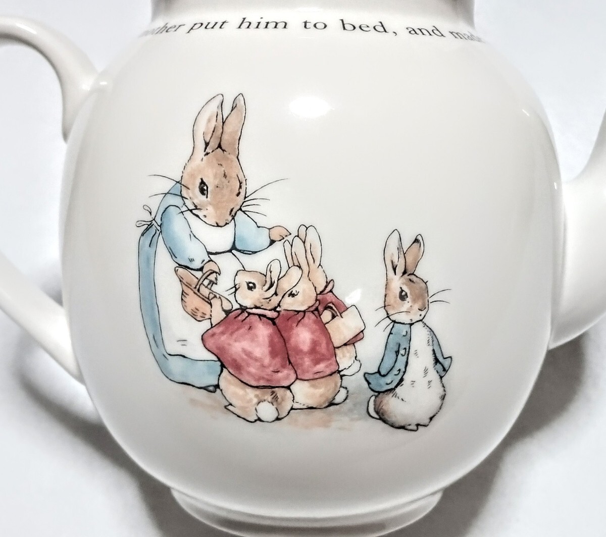 ★ウェッジウッド★ピーターラビット キャンディポット レア 小物入れ ☆ウェッジウッド☆ピーターラビット キャンディポット レア