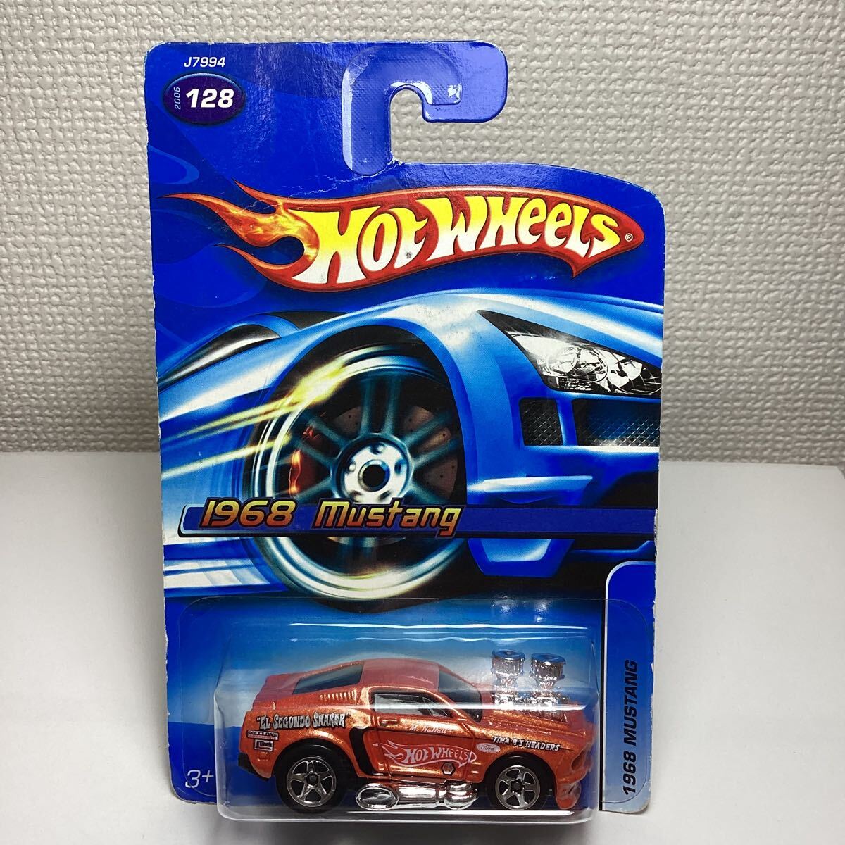 * Hot Wheels * 1968 Ford Mustang orange Hot Wheels