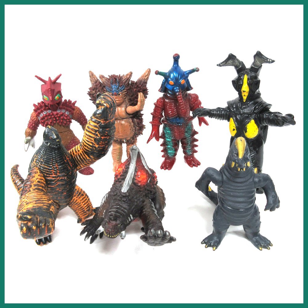 ■△ウルトラ怪獣★ソフビ人形★巨大ヤプール ゴモラ ヒッポリト星人 ゼットン レッドキング グランゴン ブラッキング♪レア有りセット