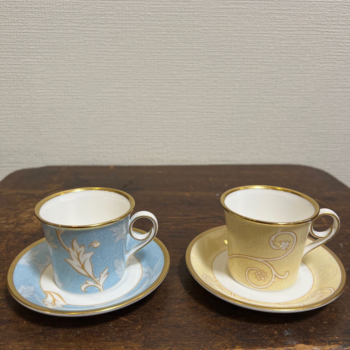 ウエッジウッド　デミタスカップ　ティーカップ　カップ&ソーサー　2客