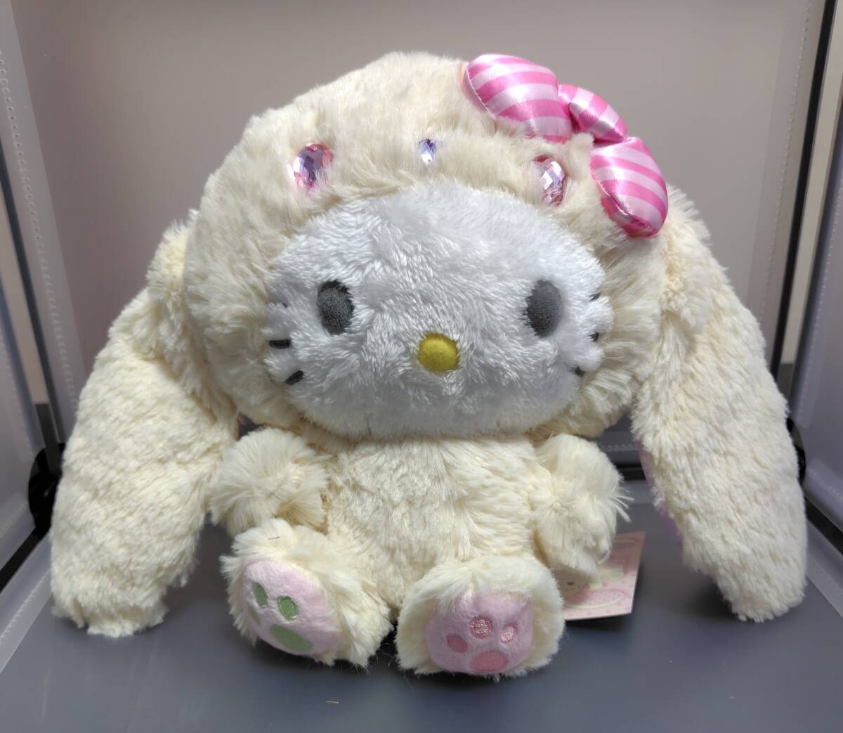ハローキティうさぎぬいぐるみ新品タグ付きサンリオ垂れ耳たれ耳 ハローキティうさぎぬいぐるみ新品タグ付きサンリオ垂れ耳たれ耳