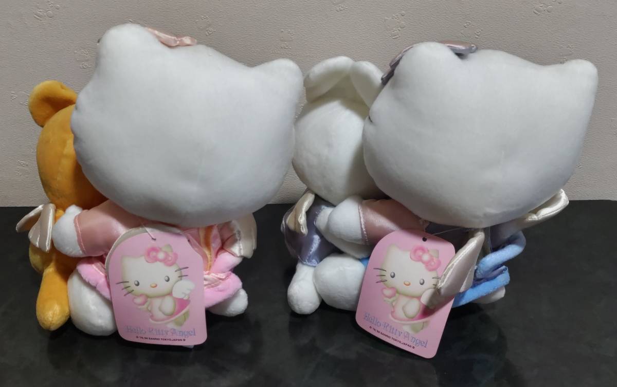ハローキティエンジェルぬいぐるみピンクブルー2点セットベア ハローキティエンジェルぬいぐるみピンクブルー2点セットベア