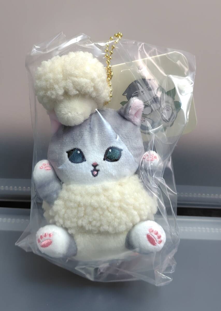 mofusandもふもふマルシェとれたてにゃんマスコットカリフラワー新品未開封モフサンドねこ貓ネコぬいぐるみ