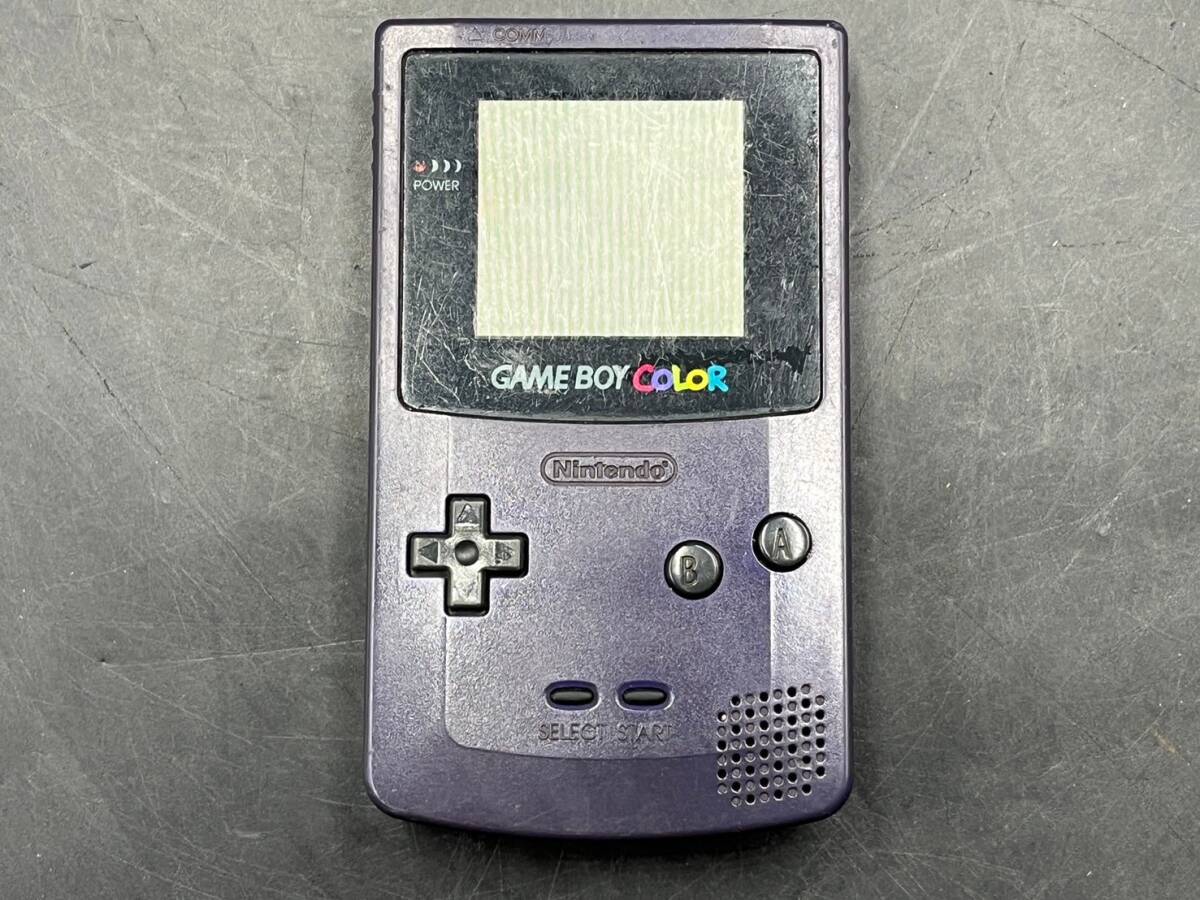 【現状品】 Nintendo/任天堂 GAME BOY COLOR/ゲームボーイカラー 本体 ゲーム機 CGB-001