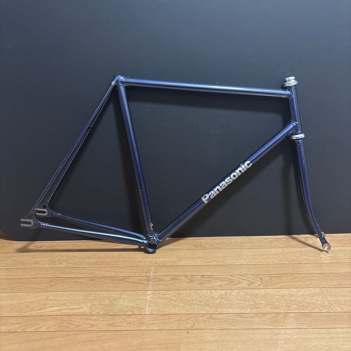 Panasonic パナソニック NJS クロモリ ピスト フレーム 競輪 Panasonic パナソニック NJS クロモリ ピスト フレーム 競輪