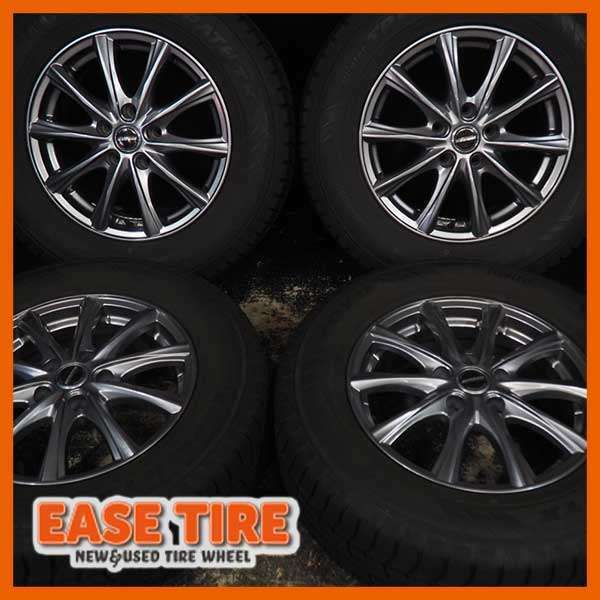 21年製 バリ山 TOYO WINTER TRANPATH TX / WAREN 【 215/70R16 / 6.5J +38 114.3 5H 4本 】 スタッドレス デリカD5 エクリプスクロス等