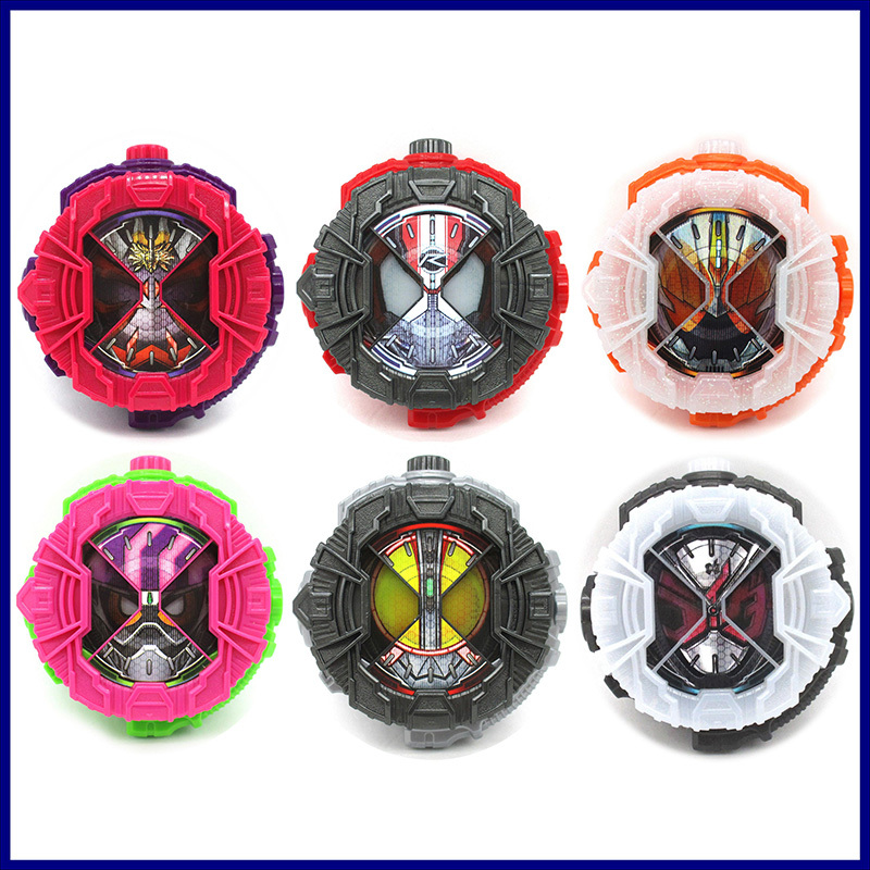 仮面ライダージオウ DX ライドウォッチ ◆ 響鬼 ドライブ ゴーストムゲン魂 エグゼイド ファイズ ジオウ ／ 6点 ※Used