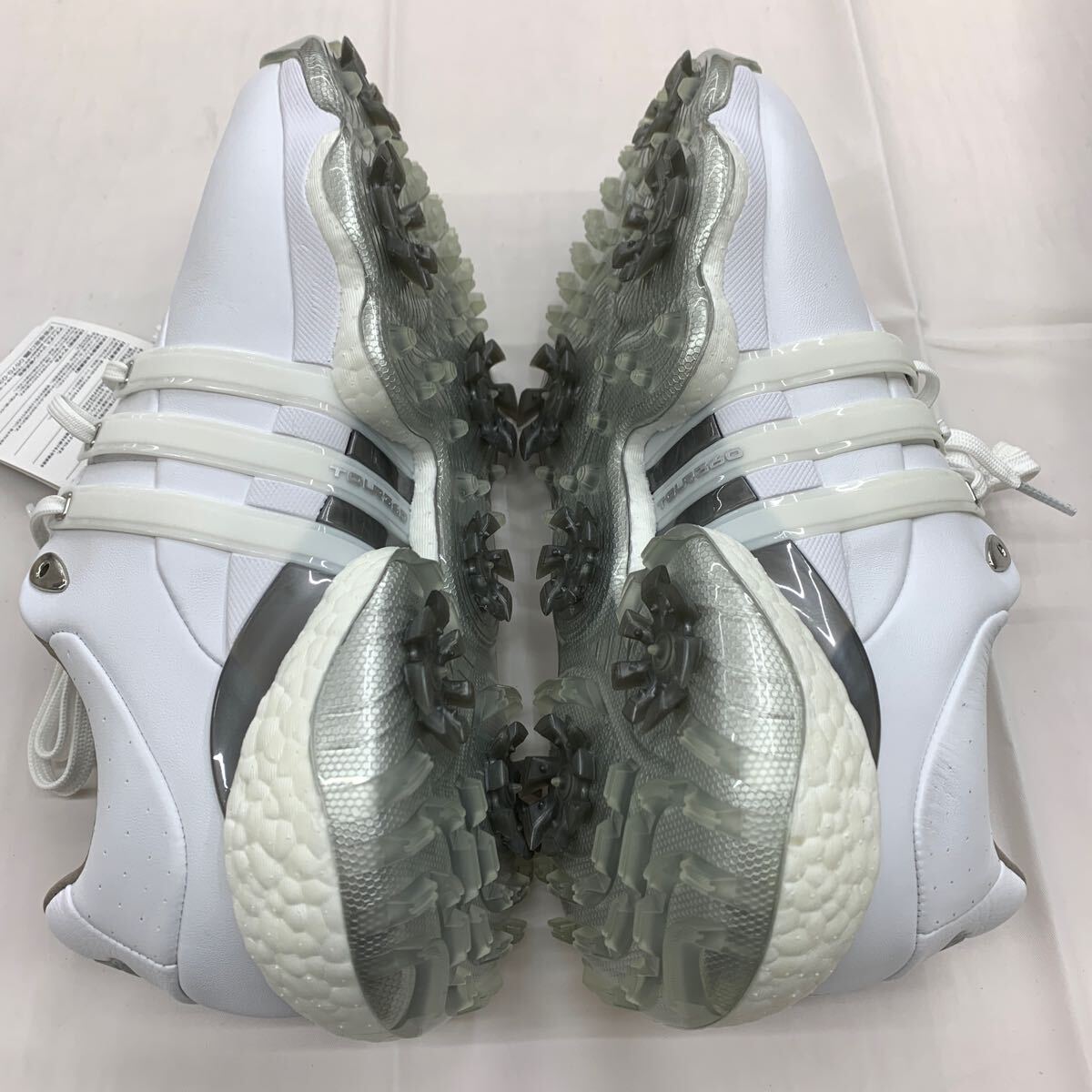 即決■展示品 ゴルフシューズ / adidas アディダス　TOUR360 22　GV7245 ホワイト　26.5cm