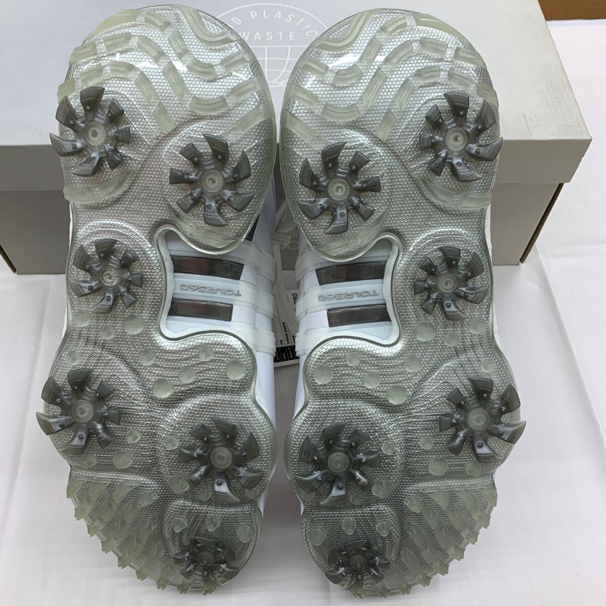 即決■展示品 ゴルフシューズ / adidas アディダス　TOUR360 22　GV7245 ホワイト　28.0cm