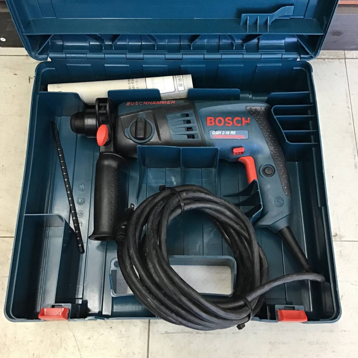 【中古品】 ボッシュ/BOSCH ハンマドリル・GBH2-18RE ■送料無料・代引き・店頭受取対応■