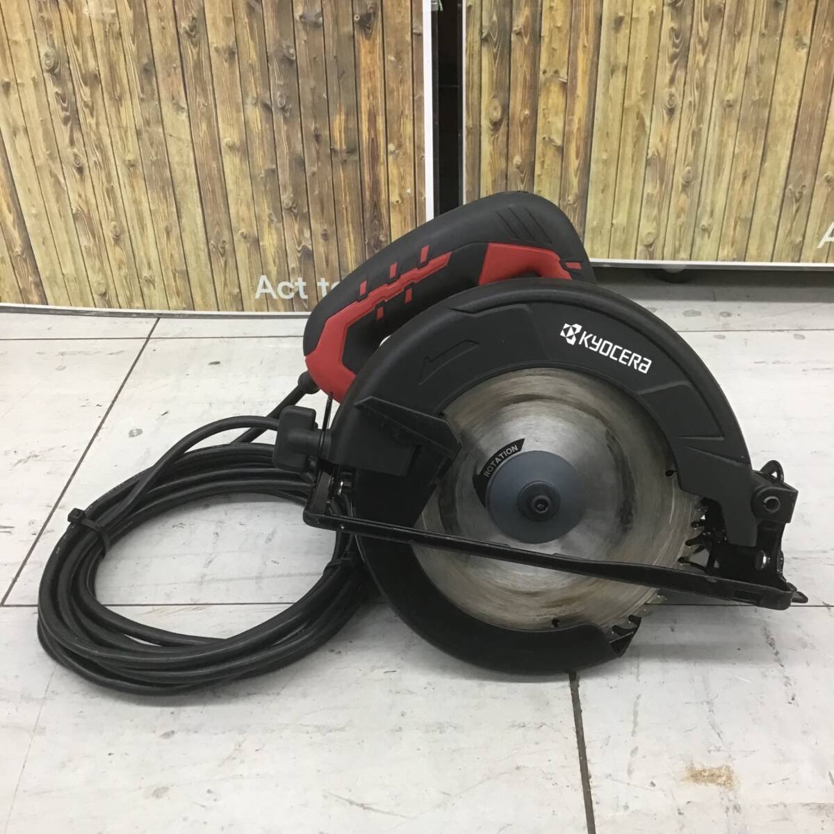 【中古品】 リョービ/RYOBI 165mm 丸ノコ W-1710 ■送料無料・代引き・店頭受取対応■