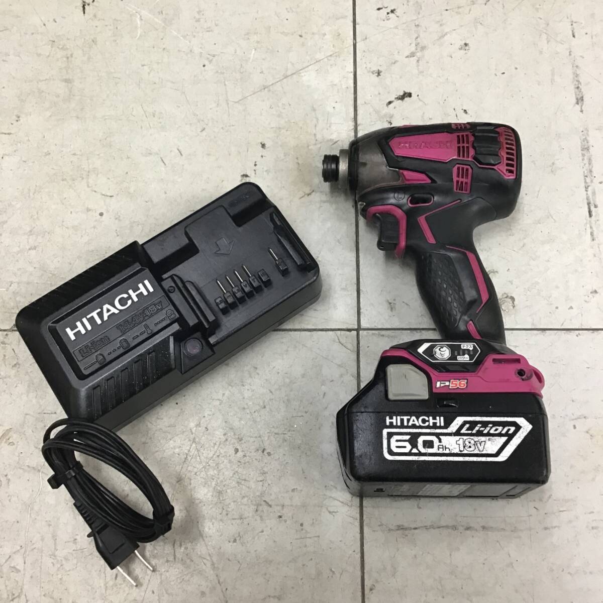 【中古品】 ハイコーキ/HIKOKI コードレスインパクトドライバー・WH18DDL ■送料無料・代引き・店頭受取対応■