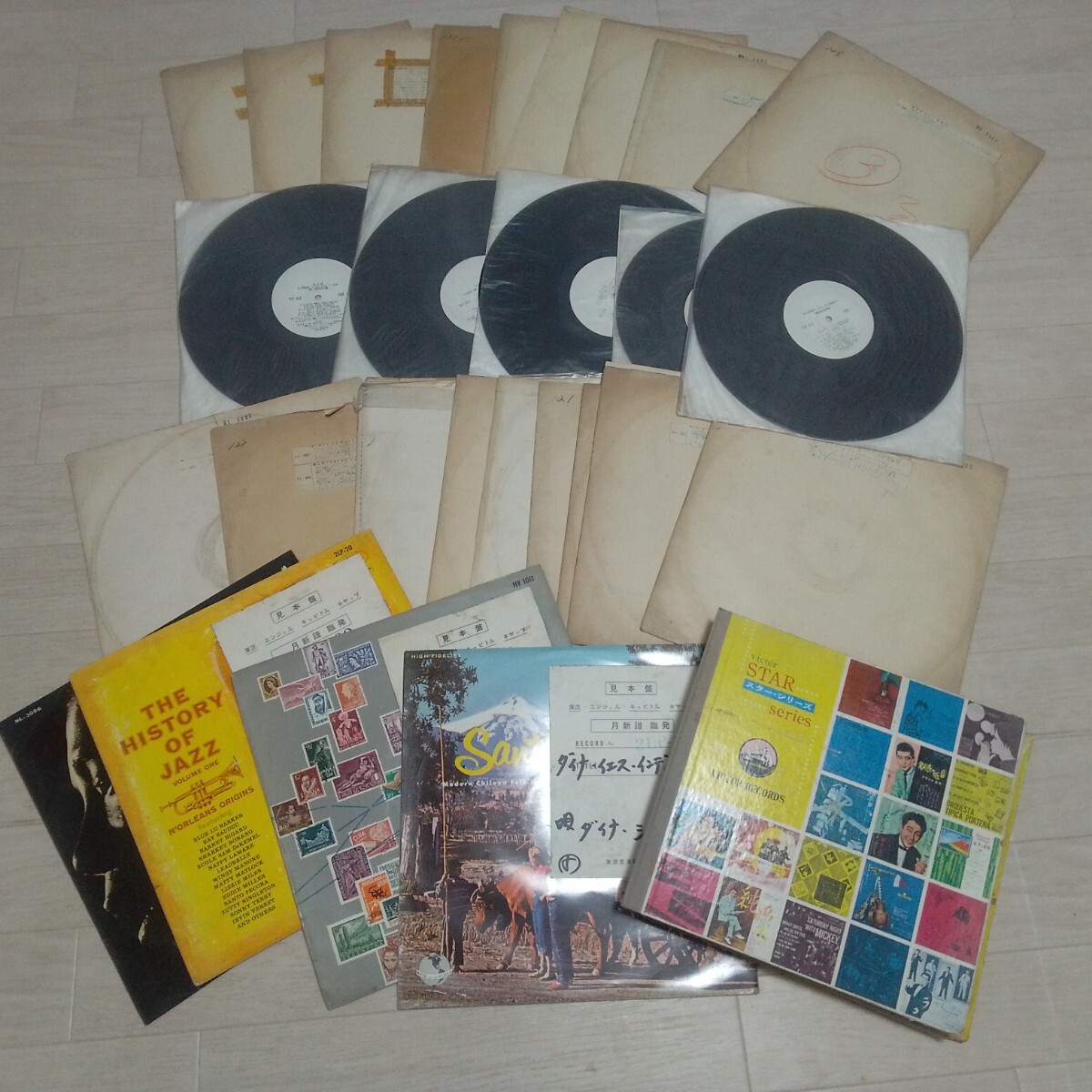 【ビンテージ】★年代物★38枚セット★見本盤レコード★非売品★赤盤★ジャズ、クラシックなど★レトロ★アンティーク