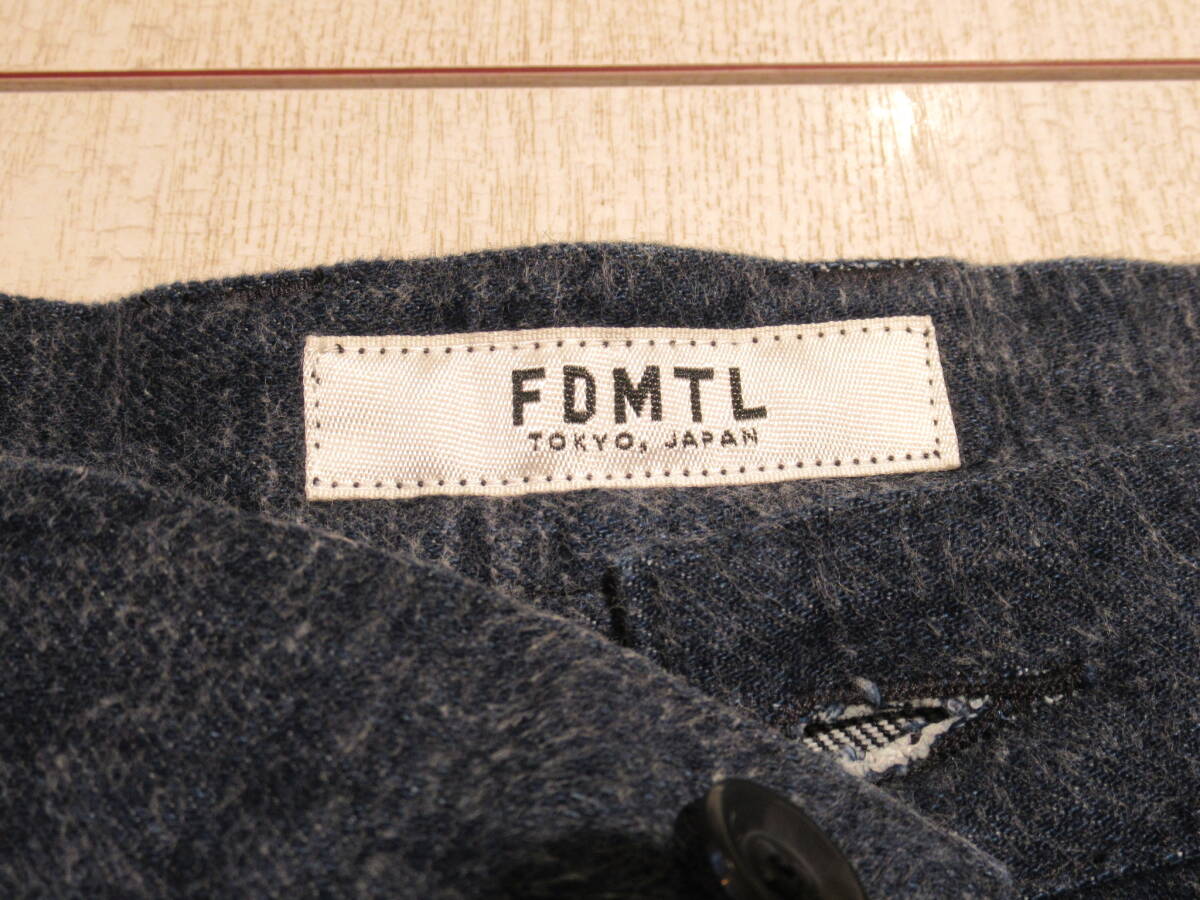 新品タグ付き 【FDMTL】 ファンダメンタル ブラシュドデニム W32 新品タグ付き 【FDMTL】 ファンダメンタル ブラシュドデニム W32