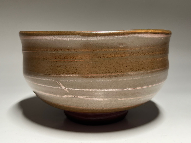 【着後レビューで 送料無料】 瑞】伊藤赤水作 佐渡無名異焼 茶碗(陶磁一般)｜売買された 茶碗