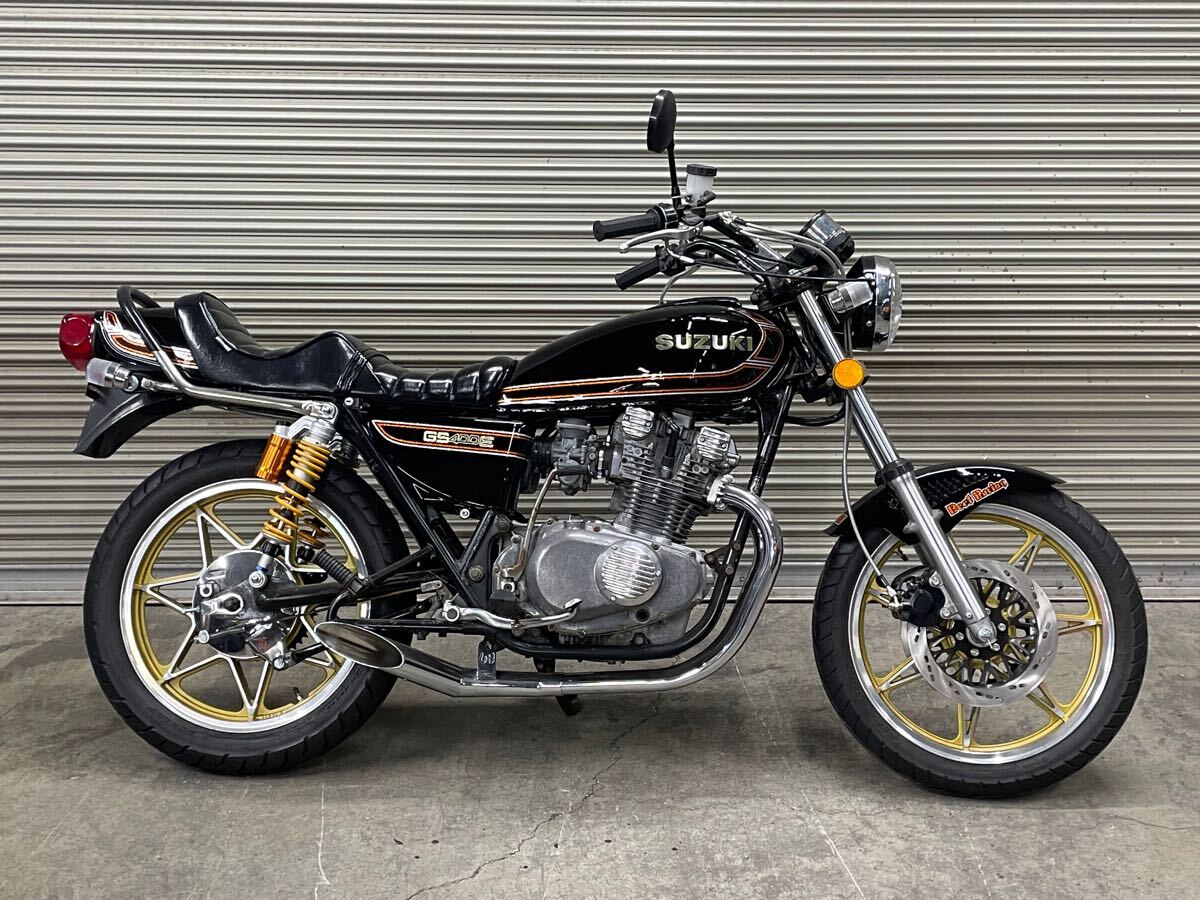 GS400 カスタム E2ラメカラー NEWベイント フロントW セブン GS400 カスタム E2ラメカラー NEWベイント フロントW セブン