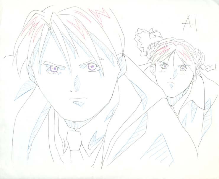 Aセル画　原画・バーチャファイター（Virtua Fighter）　其の3