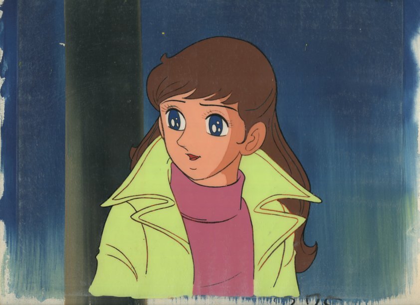 ストップ!! ひばりくん! 大空ひばり 坂本耕作 セル画 直筆背景画 ストップ!! ひばりくん! 大空ひばり 坂本耕作 セル画 直筆背景画