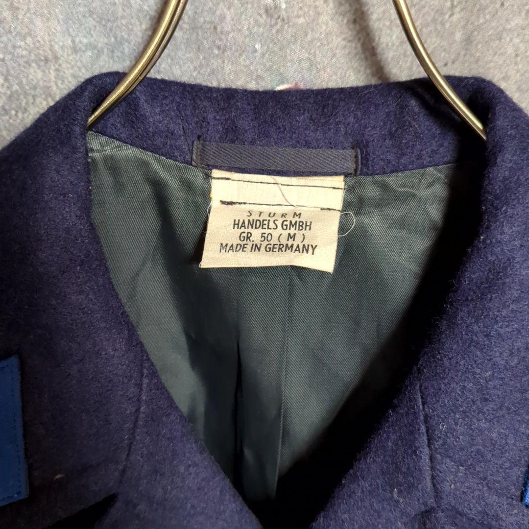 70s GR 50 東ドイツ軍 メルトンウール コート ダブルPコート 金 70s GR 50 東ドイツ軍 メルトンウール コート ダブルPコート 金