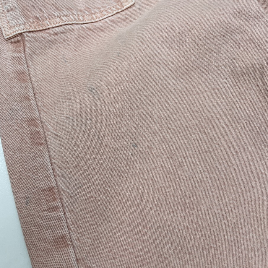 ZARA /36/ ピンク ワイドデニムパンツ ジーンズ レディース タグ ZARA /36/ ピンク ワイドデニムパンツ ジーンズ レディース タグ